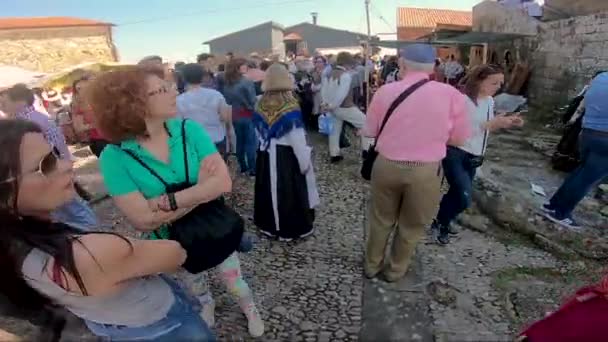 Ambiente Pilgrimación Galicana — Vídeo de stock