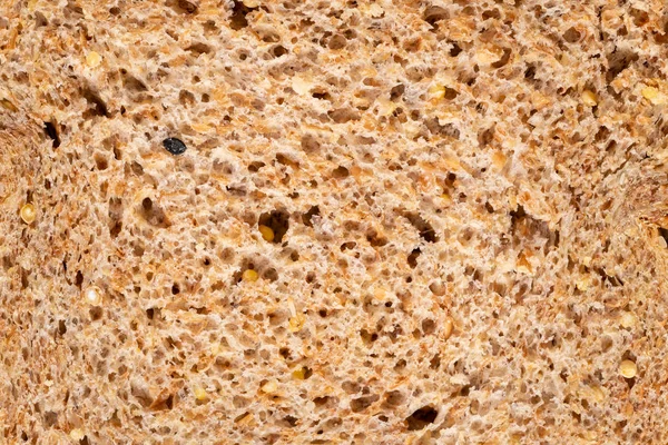 Textura de pão de grãos germinados — Fotografia de Stock