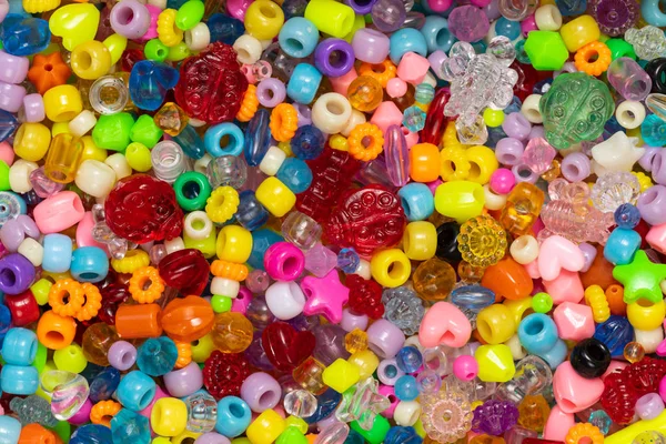 Colorful Beads Texture Background — Stock Photo, Image