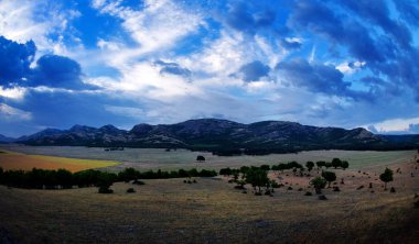 Dobrogea, Romanya güzel gökyüzü manzara