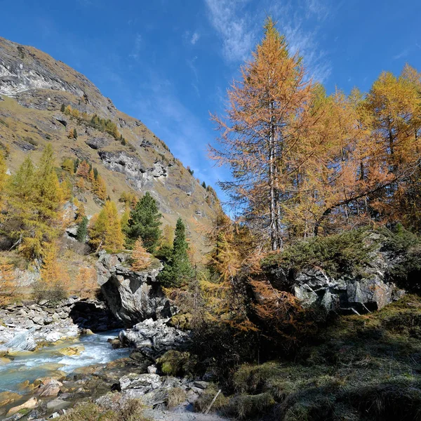 Berglandschaft Innergschloss Österreich — Stockfoto