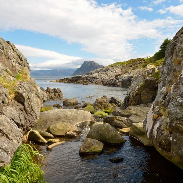 Scandinavian Landscape Stones — Stock Photo, Image