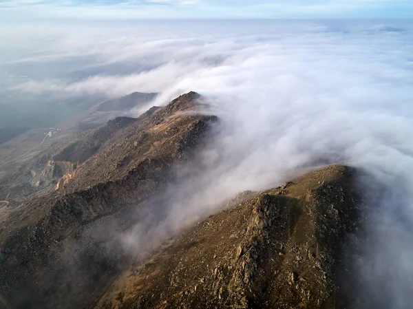 Berglandschap Met Mooie Hemel Dobrogea Roemenië Pricopan — Stockfoto