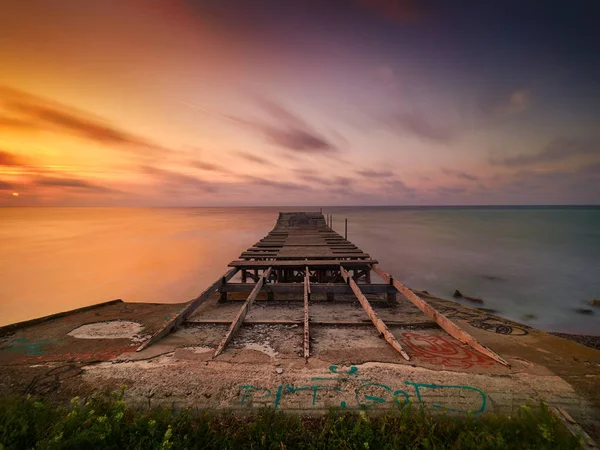 Amazing Seascape Sunrise — Stock Photo, Image