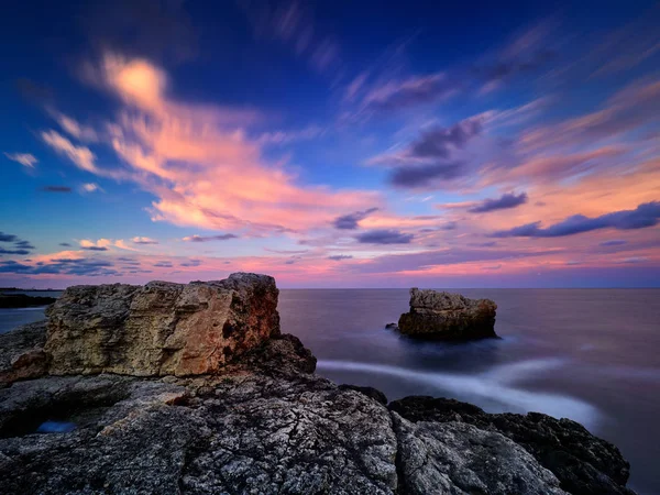 日の出黒海海岸の景色 — ストック写真