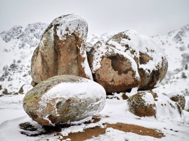 Pricopan, Macin dağları, Dobrogea ve Romanya 'da son kar yağışı