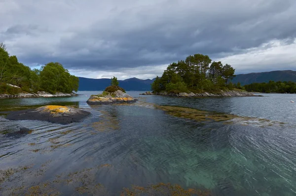 Beautiful Scandinavian Landscape Background — Stock Photo, Image