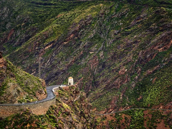 Gran Canaria Sziget Hegyek Völgyek Táj — Stock Fotó