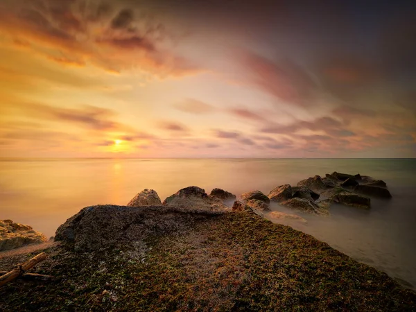 Amazing Seascape Sunrise — Stock Photo, Image