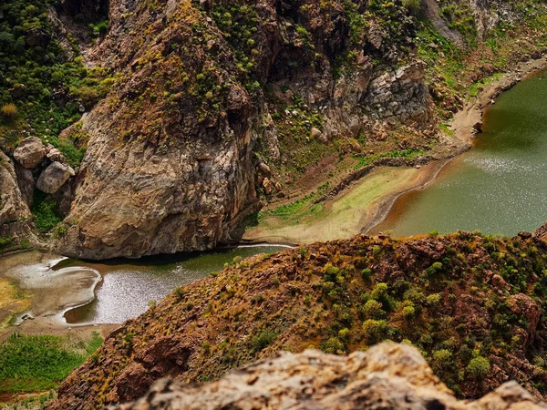 Gran Canaria Insel Berge Und Täler Landschaft — Stockfoto