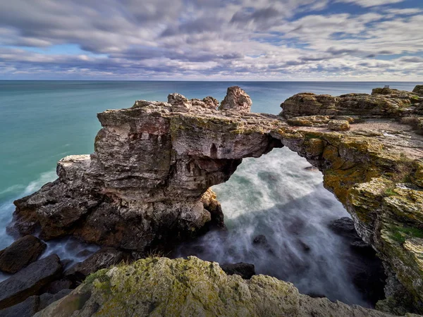 Vue Côte Mer Noire Lever Soleil — Photo