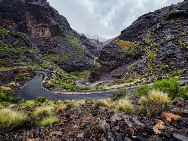 Gran Canaria Eiland Bergen Valleien Landschap — Stockfoto