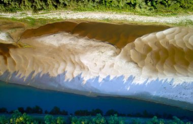 Tuna Nehri, Romanya, Avrupa'nın havadan görünümü