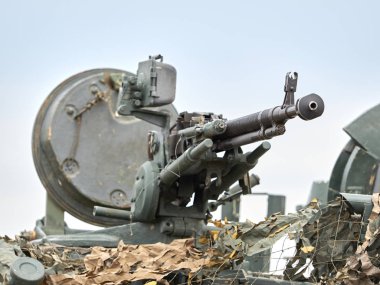 Galati, Romanya - 20 Nisan 2017: askerler Smardan Çokgen Galati County, Romanya Adalet kartal askeri tatbikat sırasında Amerikan ve Romanya; 20 Nisan 2017