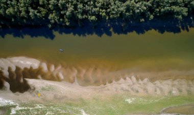 Tuna Nehri, Romanya, Avrupa'nın havadan görünümü