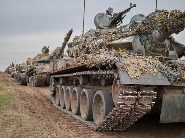 Galati, Romanya - 20 Nisan 2017: askerler Smardan Çokgen Galati County, Romanya Adalet kartal askeri tatbikat sırasında Amerikan ve Romanya; 20 Nisan 2017