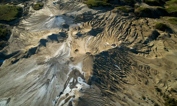 Landschaft Mit Schlammigen Vulkanen Aus Der Region Berca Kreis Buzau — Stockfoto