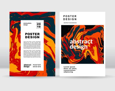 Soyut çiçek arka plan. Posterler, kartları, el ilanı, broşür, dergi ve kapak her türlü için kullanılabilir. EPS 10. Vektör çizim