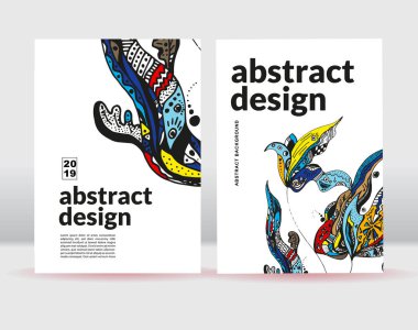 Soyut çiçek arka plan. Posterler, kartları, el ilanı, broşür, dergi ve kapak her türlü için kullanılabilir. EPS 10. Vektör çizim