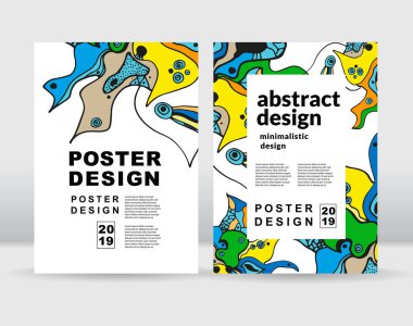 Soyut çiçek arka plan. Posterler, kartları, el ilanı, broşür, dergi ve kapak her türlü için kullanılabilir. EPS 10. Vektör çizim