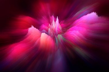 Alan parlak fantezi arka plan