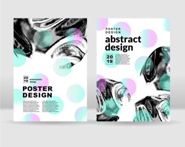 Holografik arka plan. Baskı ve web için kullanılabilir