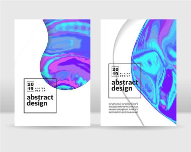 Holografik arka plan. Posterler, kartları, el ilanı, broşür, dergi ve kapak her türlü için kullanılabilir. EPS 10