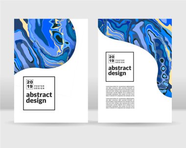 Soyut afiş arka plan. Posterler, kartları, el ilanı, broşür, dergi ve kapak her türlü için kullanılabilir. EPS 10