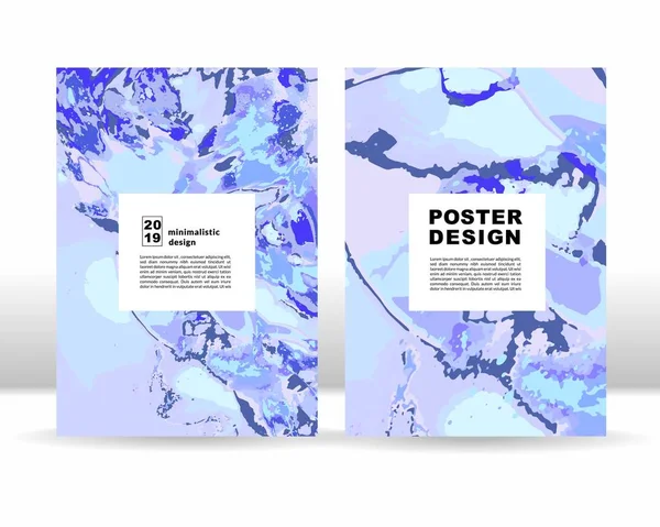 Abstracte achtergrond van de poster. Het kan worden gebruikt voor posters, kaarten, folders, brochures, tijdschriften en elke vorm van dekking. EPS-10 — Stockvector