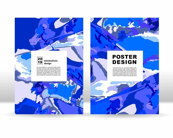 Fondo del póster abstracto. Se puede utilizar para carteles, tarjetas, volantes, folletos, revistas y cualquier tipo de portada. EPS 10 — Vector de stock