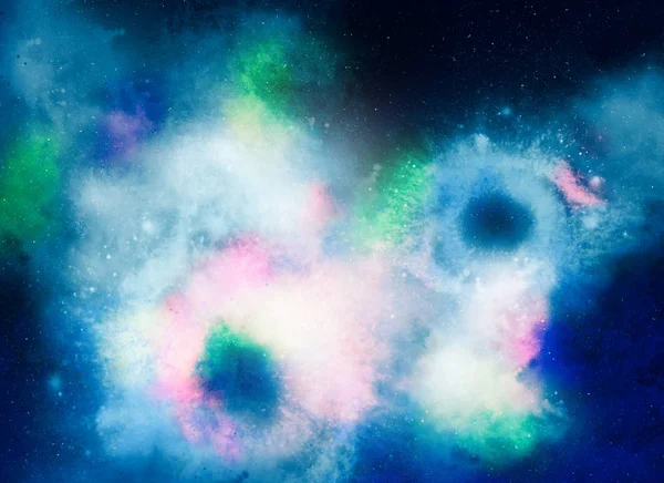 Abstract space background. It can be used for posters, cards, flyers, brochures, magazines and any kind of cover