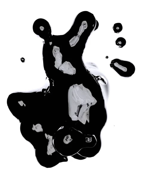 Abstract black and white liquid background.It can be used for print and web design — Stock Photo, Image