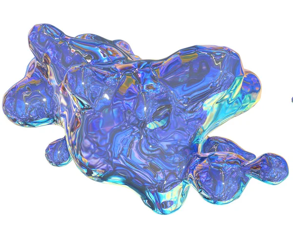 Абстрактная голографическая раздробленная фольга. Его можно использовать в печати и веб-дизайне — стоковое фото