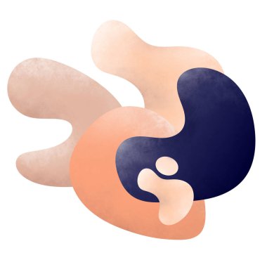 Soyut Şekiller kompozisyon arka plan. Bir arka plan veya kapak olarak baskı ve web tasarımı için kullanılabilir