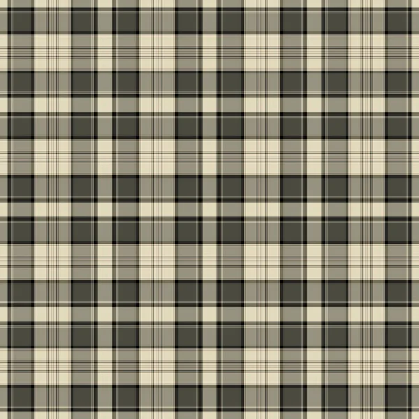 Seamless Neutral Grey Plaid Pattern Stock Image