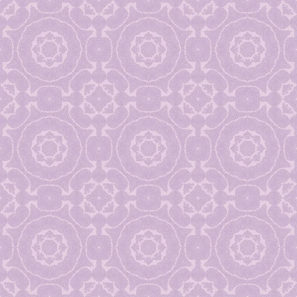 Nahtloses Lila Lavendel Damastmuster — Stockfoto