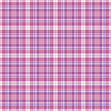 Dikişsiz Pembe, Mor ve Beyaz Ekose