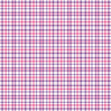 Dikişsiz Pembe, Mor ve Beyaz Ekose