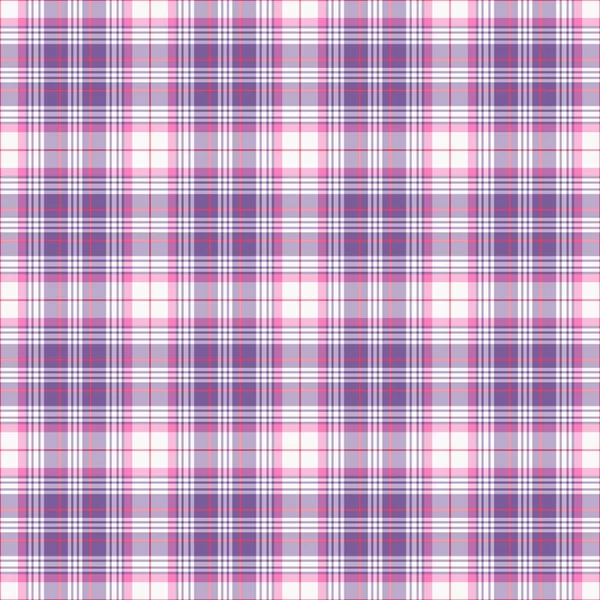 Plaid Rosa Púrpura Blanco Sin Costuras —  Fotos de Stock