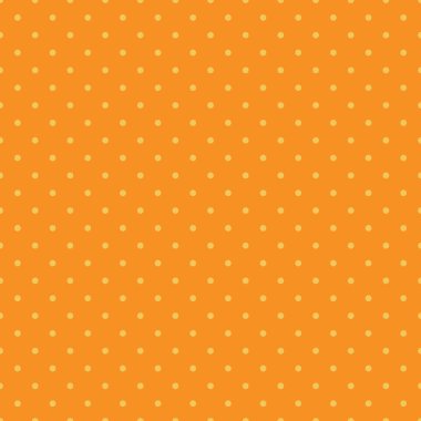Kusursuz Turuncu & Sarı Puantiyeli Desen