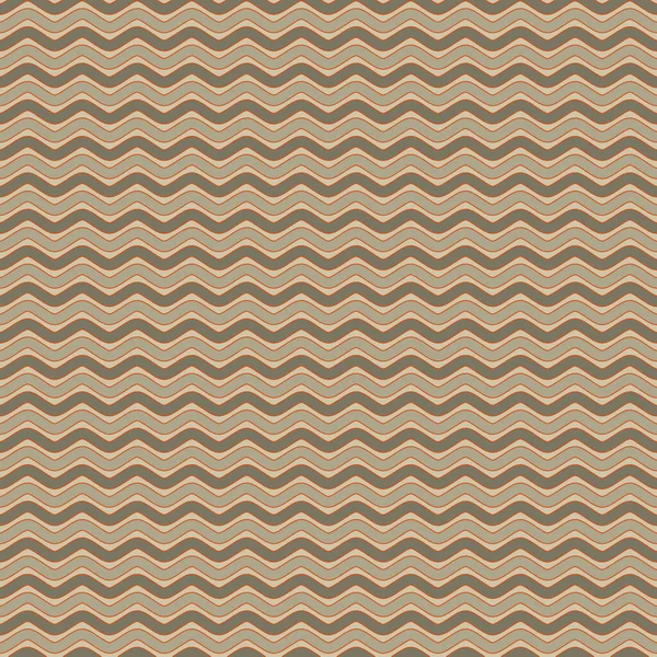 Seamless Waves Chevron Pattern Soft Autumn Colors — Stock Photo, Image