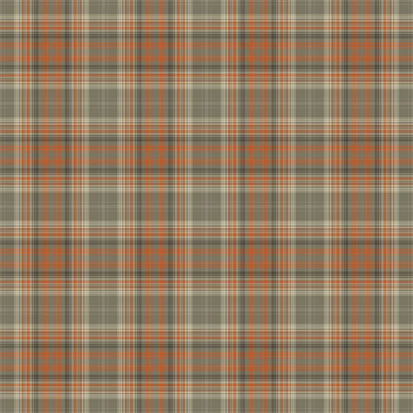 Senza Soluzione Continuità Colori Caldi Autunno Plaid Pattern — Foto Stock