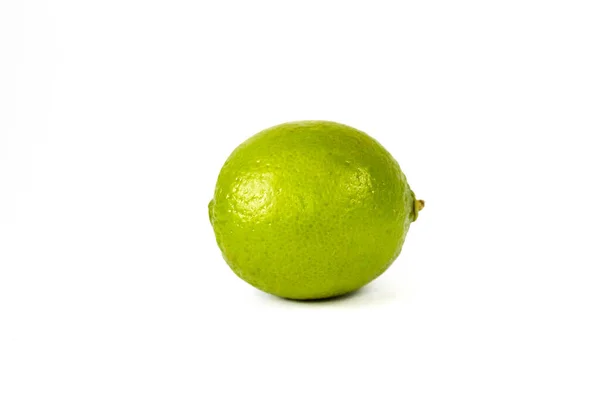 Beyaz arkaplanda kireç