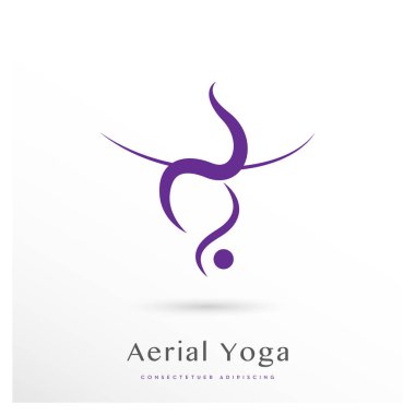 menekşe soyut vektör logosu     