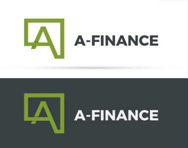 bir finansman özdeşleştirici tasarım pankartları