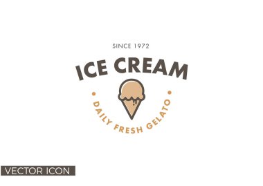 Dondurma Vektör Logosu  