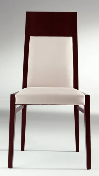独立した木製の椅子 家具の設計 — ストック写真