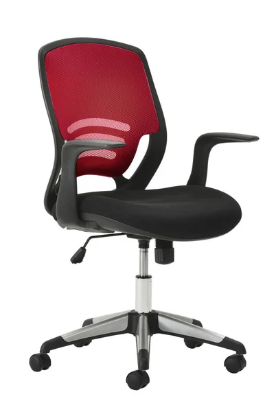 Isolated White Office Chair — Stock Photo, Image