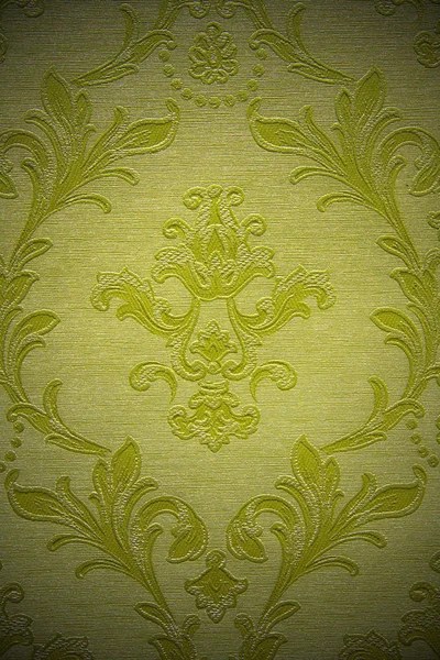 floral wallpaper in baroque style