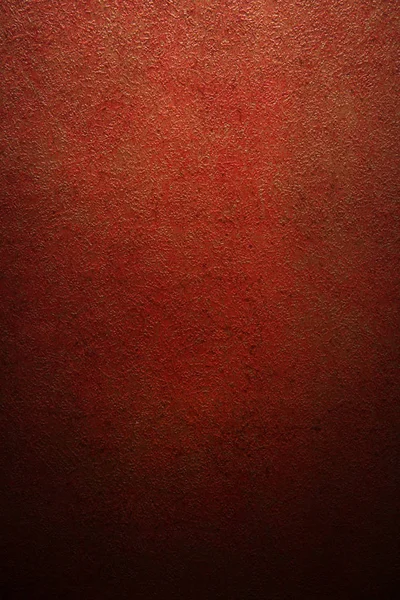 ラフ塗装赤壁の背景 — ストック写真